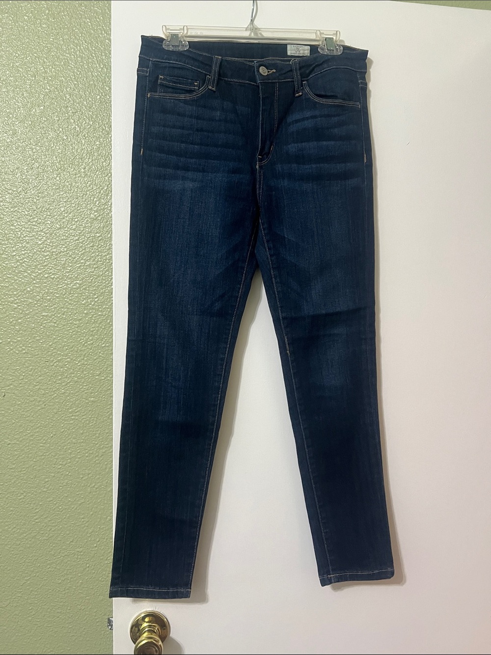 Slim Stretch Skinny Jeans in Dark Blue